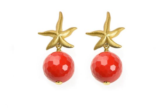 Orecchini Misis Donna in Argento OR08367.ROSSO - OR08367.ROSSO